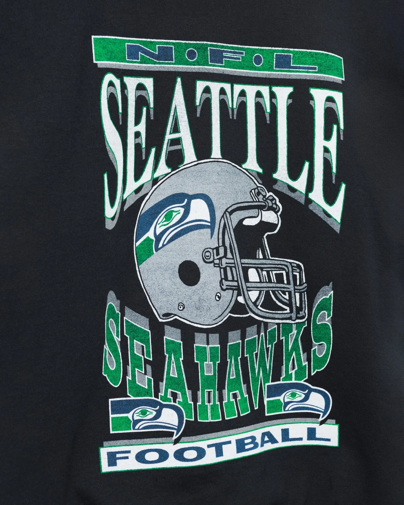 Seattle Seahawks Helmet Flea Market Crew sold by Junk Food Clothing product image thumbnail 4