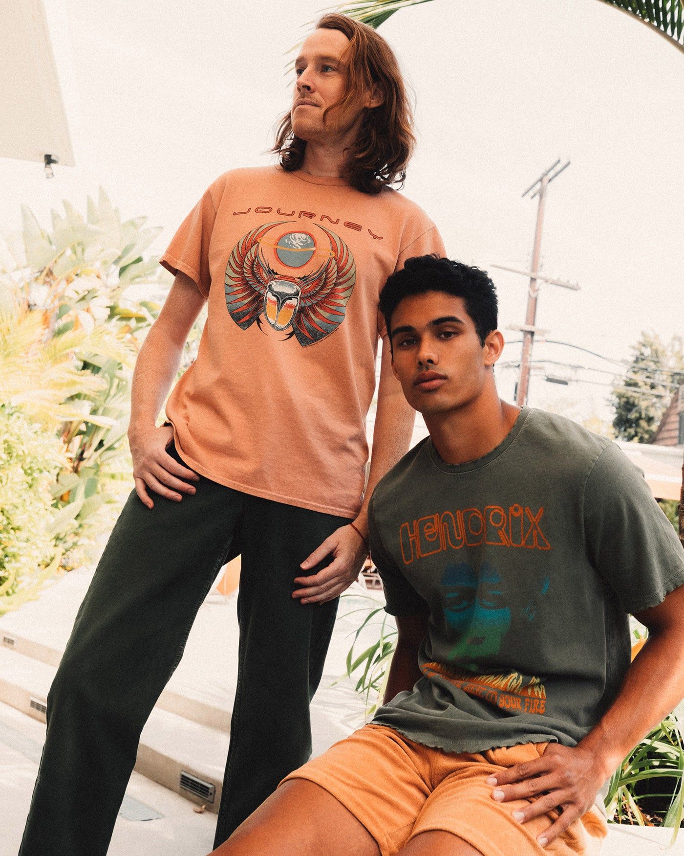 Journey Logo Flea Market Tee sold by Junk Food Clothing product image thumbnail 5