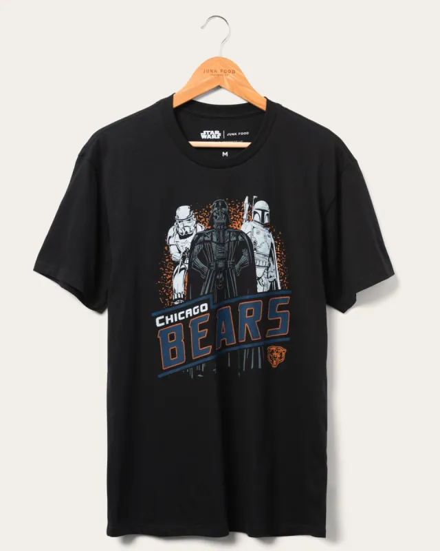 Star Wars��� x Junk Food x NFL Dark Side Team Bears Tee made by Junk Food Clothing