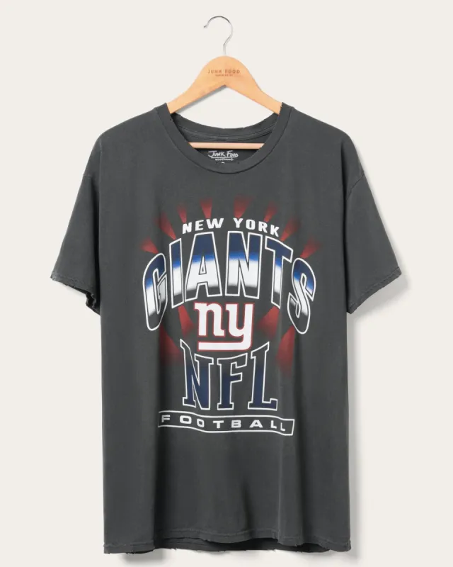 New York Giants Chrome Flea Market Tee sold by Junk Food Clothing