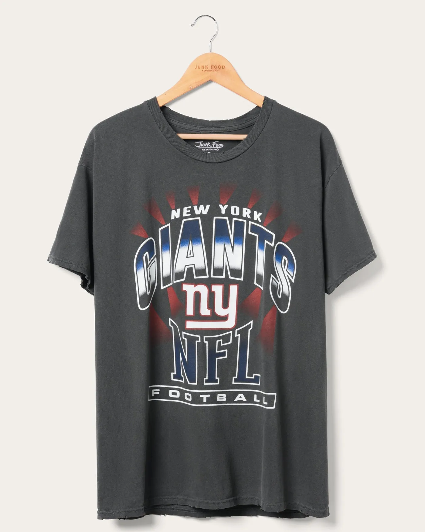 New York Giants Chrome Flea Market Tee sold by Junk Food Clothing