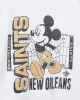 New Orleans Saints Mickey Field Tee sold by Junk Food Clothing