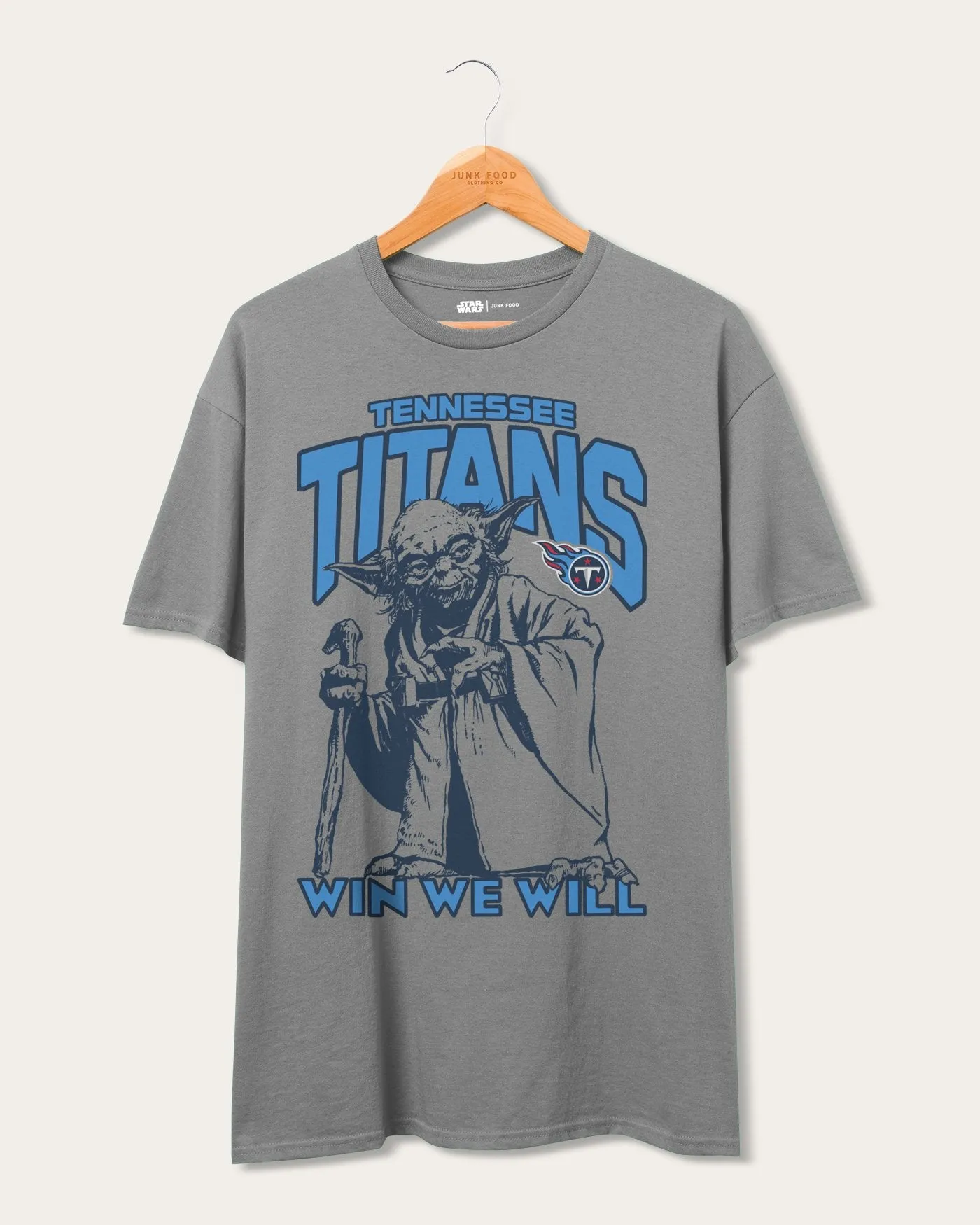 Titans Star Wars��� Yoda��� Win We Will Tee sold by Junk Food Clothing
