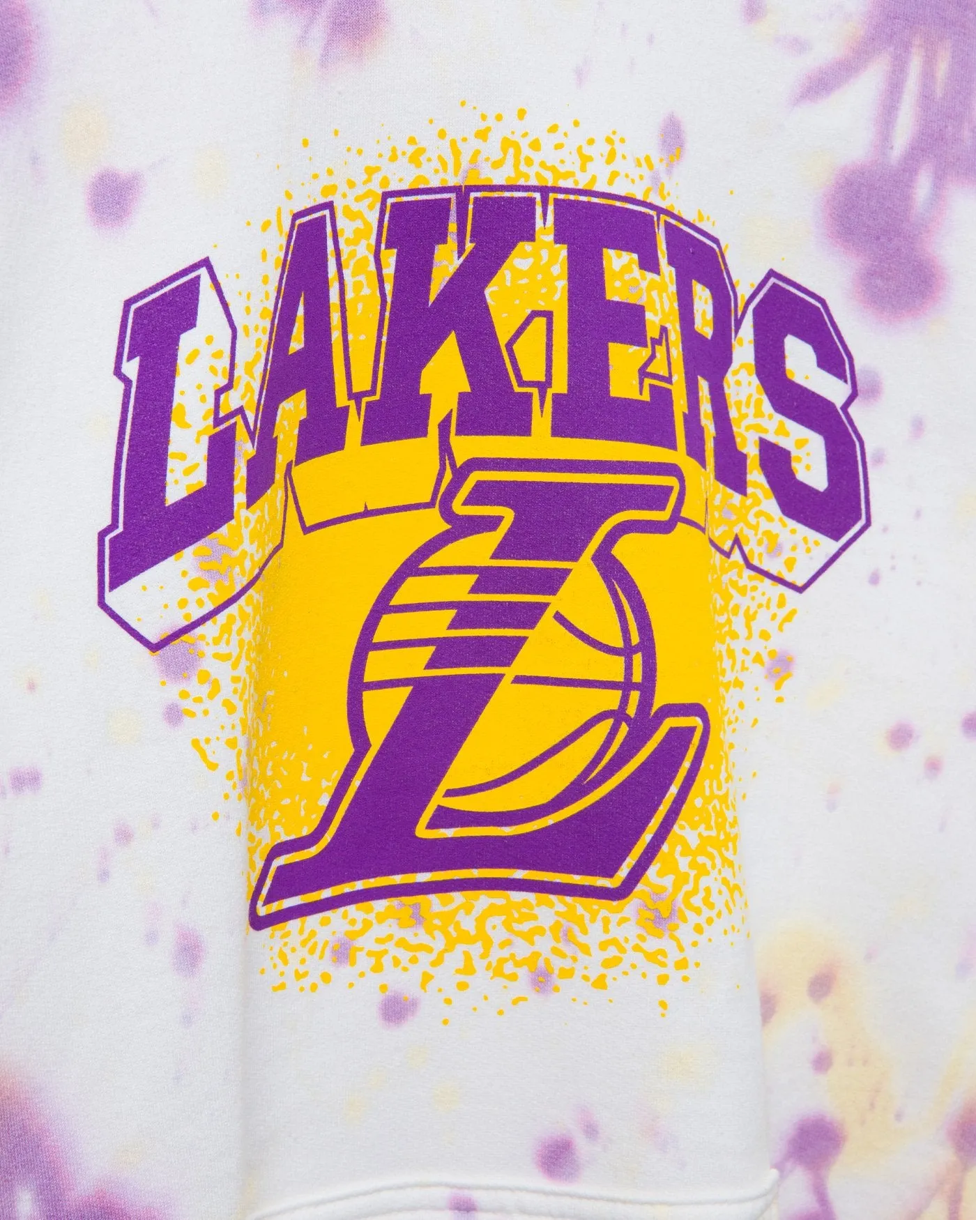NBA Los Angeles Lakers Tie Dye Hoodie sold by Junk Food Clothing product image thumbnail 3