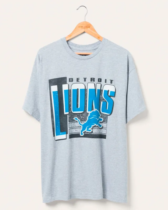 Detroit Lions Complete Tee sold by Junk Food Clothing