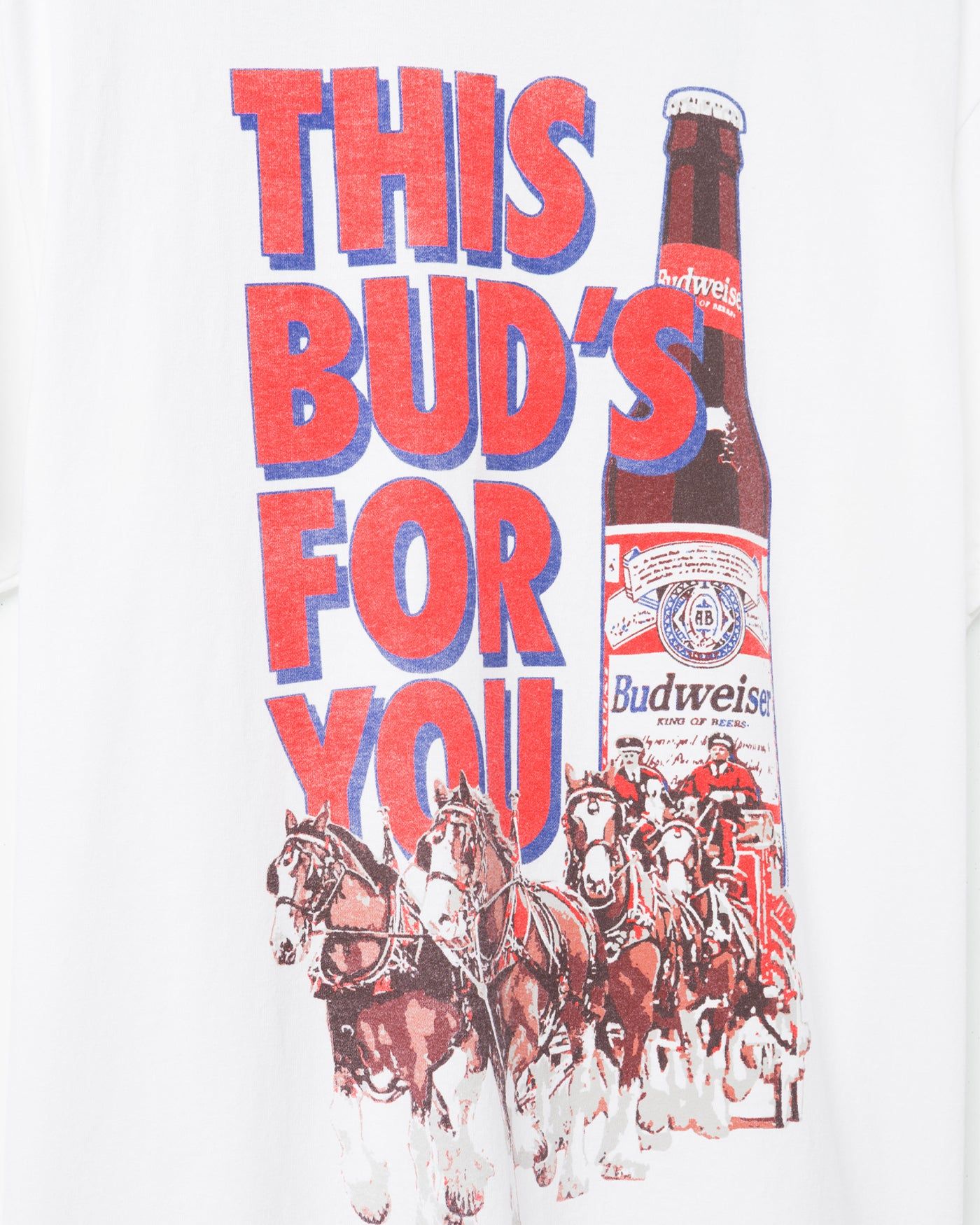 This Bud's For You Flea Market Tee sold by Junk Food Clothing product image thumbnail 5