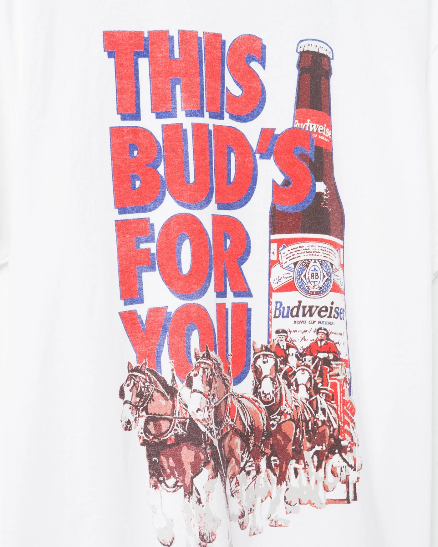 This Bud's For You Flea Market Tee sold by Junk Food Clothing product image thumbnail 5