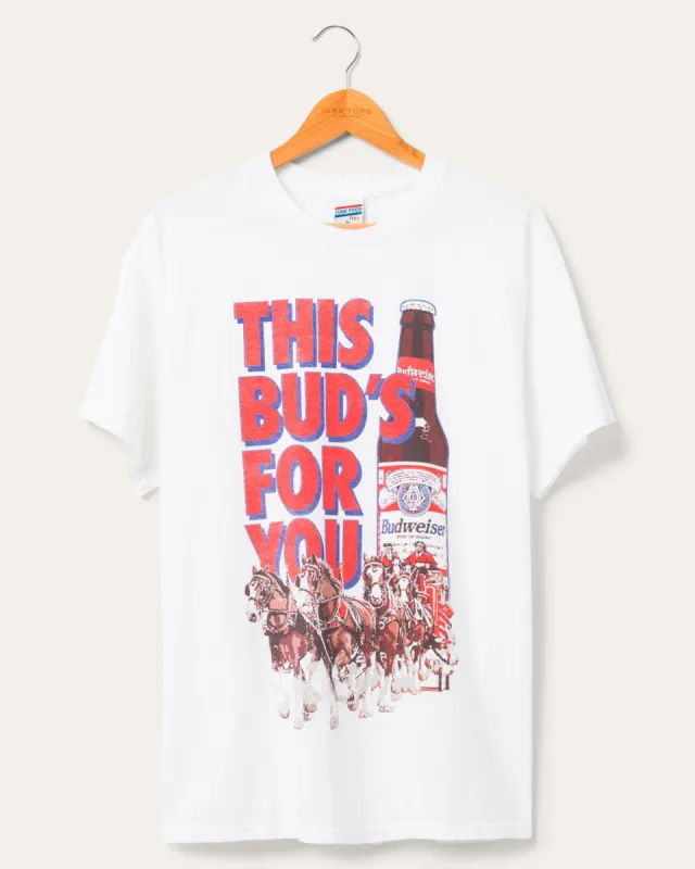 This Bud's For You Flea Market Tee sold by Junk Food Clothing