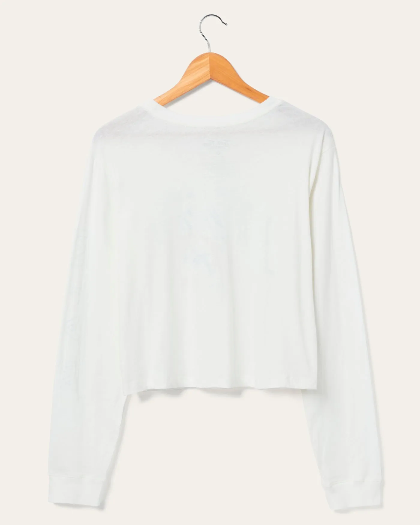 Women's Detroit Lions Touchdown Long Sleeve Crop Tee sold by Junk Food Clothing product image thumbnail 2