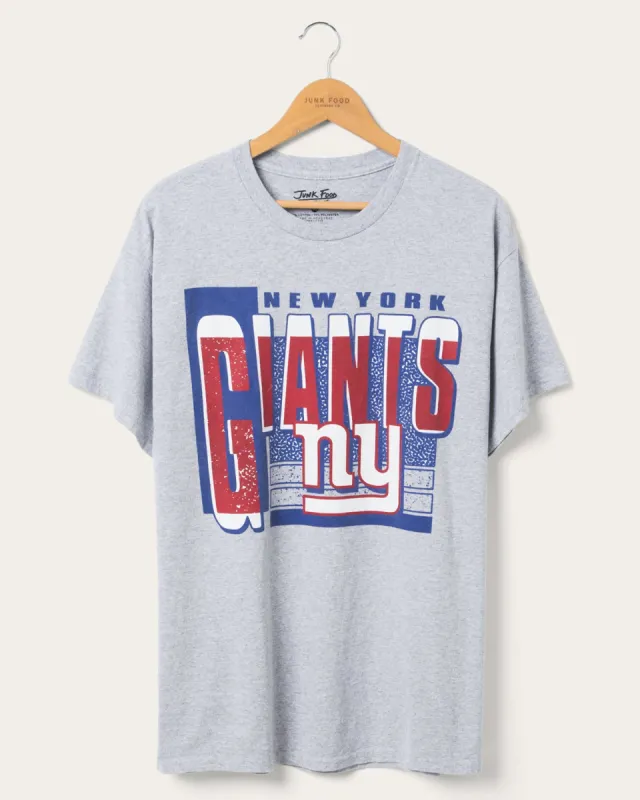 New York Giants Complete Tee sold by Junk Food Clothing
