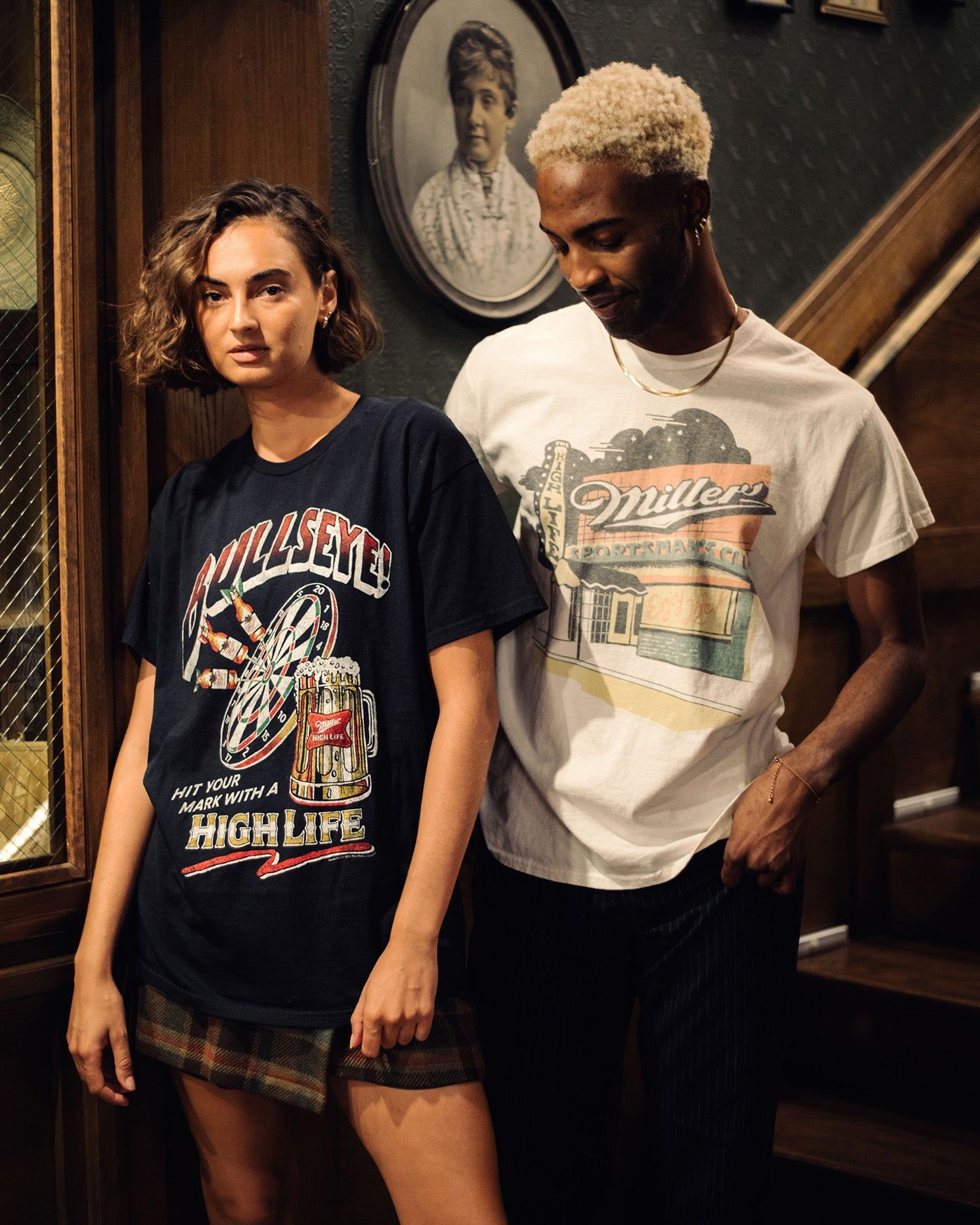 Miller High Life Sportsman's Club Exterior Flea Market Tee sold by Junk Food Clothing product image thumbnail 2