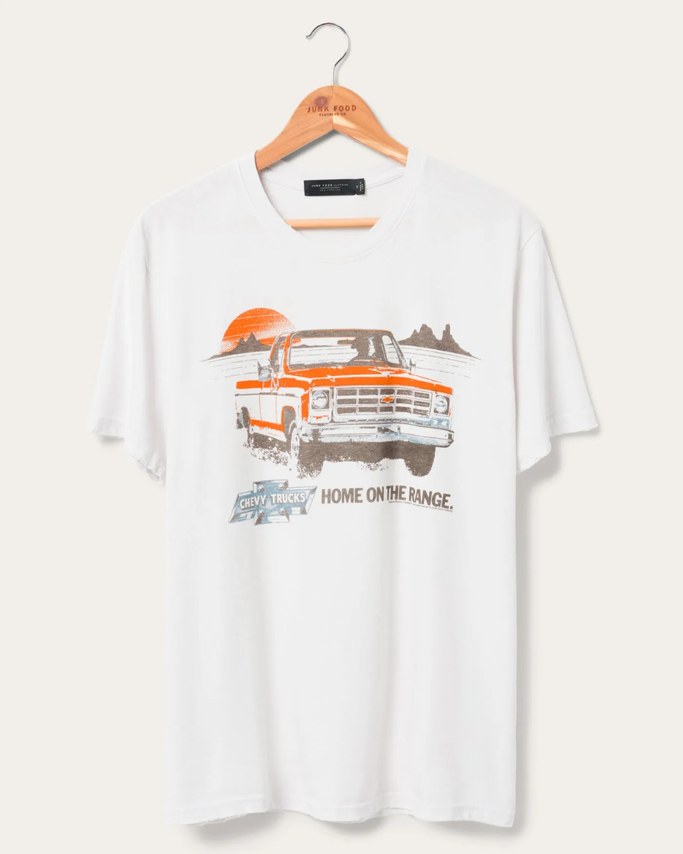 Chevy Trucks Home on the Range Vintage Tee sold by Junk Food Clothing
