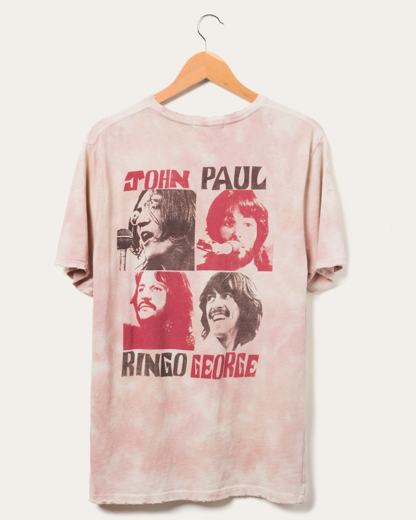The Beatles Get Back John Paul Ringo George Vintage Tee sold by Junk Food Clothing product image thumbnail 2