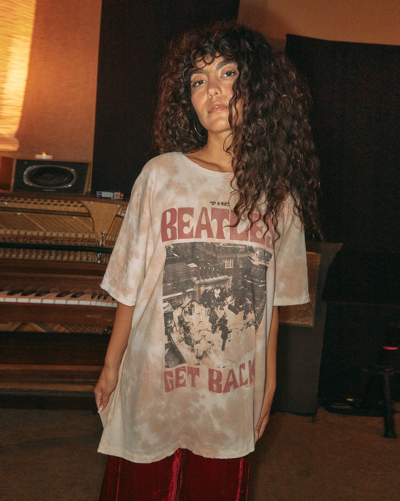 The Beatles Get Back John Paul Ringo George Vintage Tee sold by Junk Food Clothing product image thumbnail 4