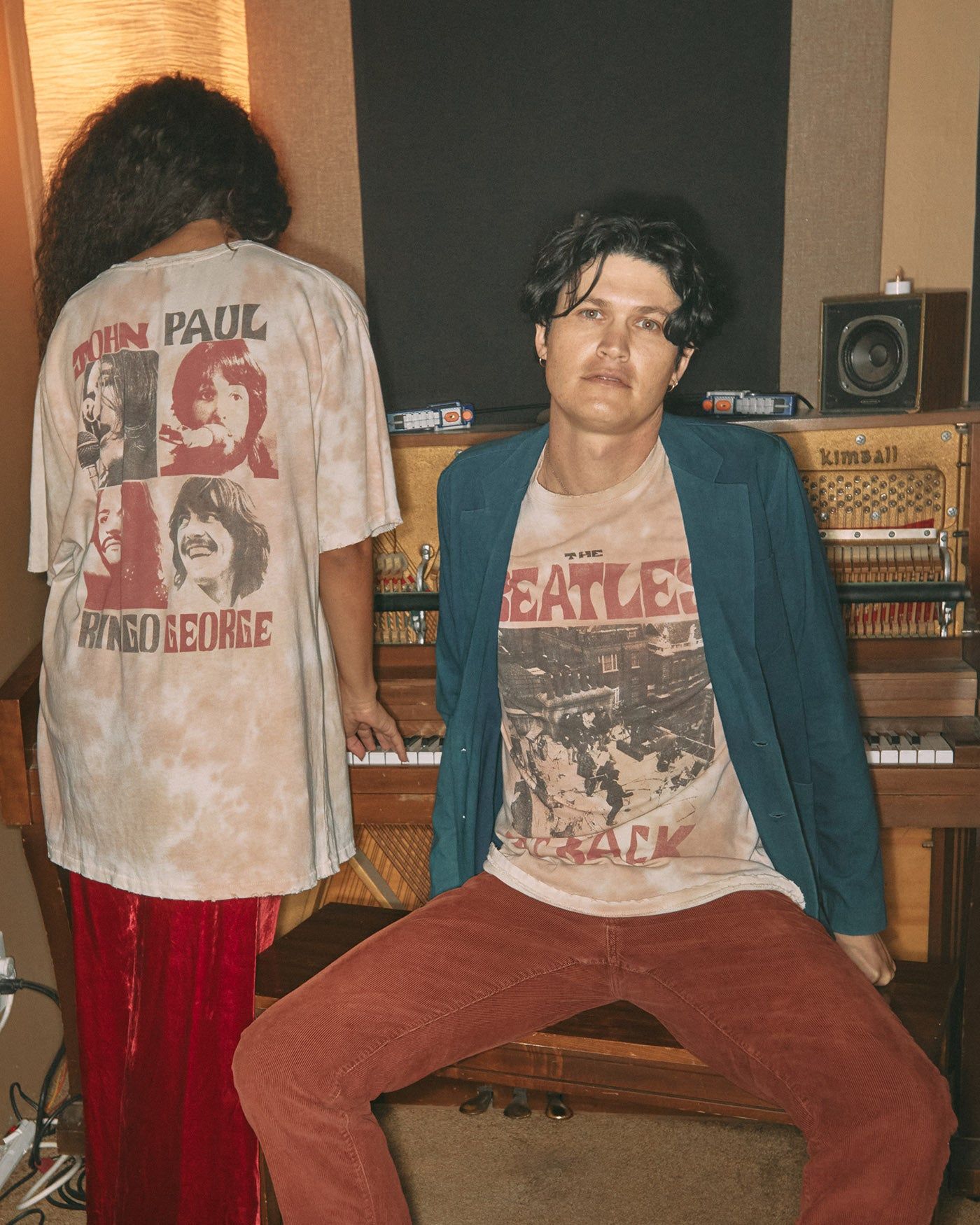 The Beatles Get Back John Paul Ringo George Vintage Tee sold by Junk Food Clothing product image thumbnail 3