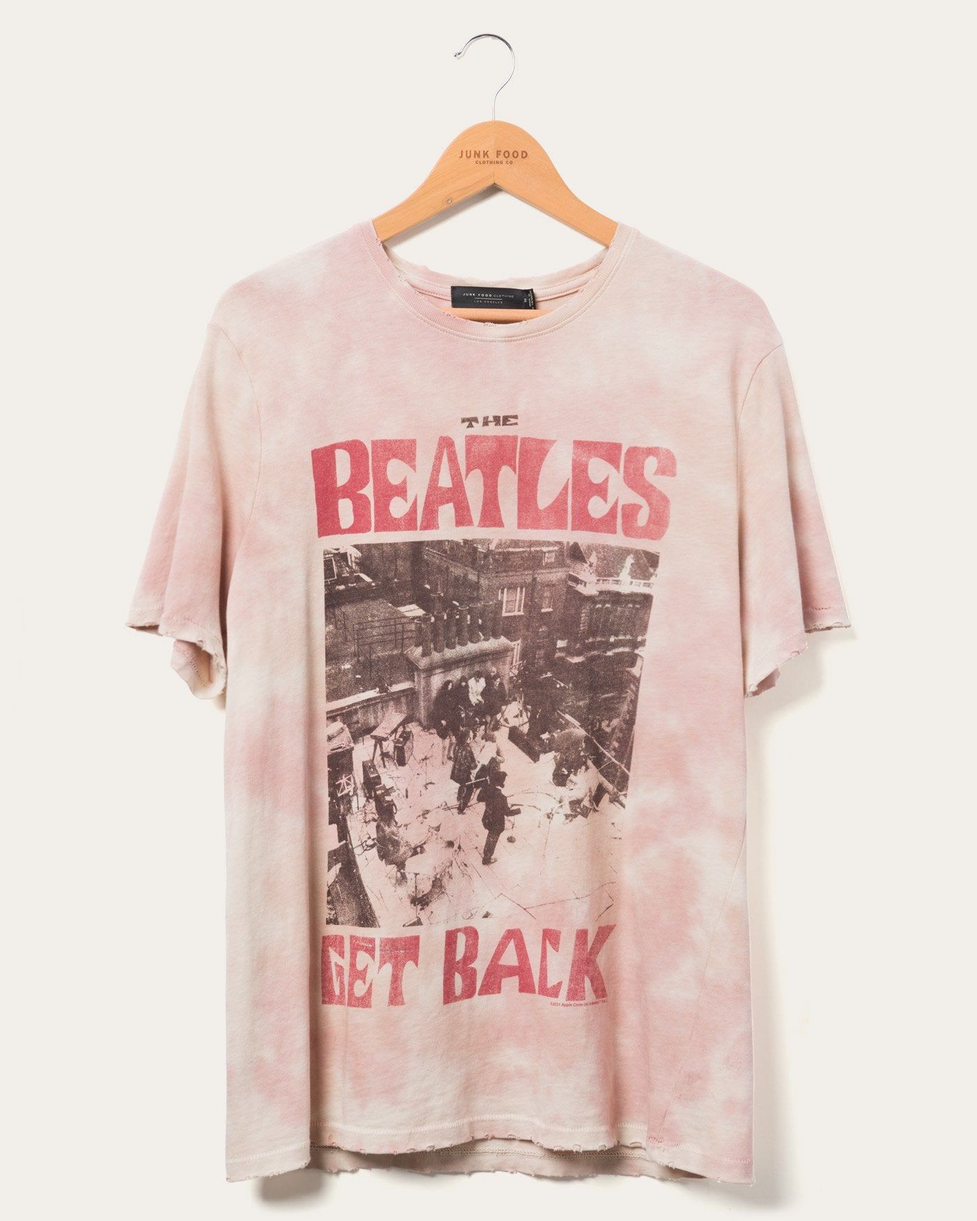 The Beatles Get Back John Paul Ringo George Vintage Tee sold by Junk Food Clothing
