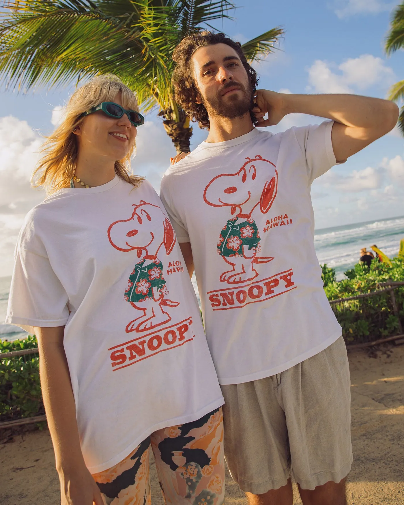 Snoopy Aloha Hawaii Flea Market Tee sold by Junk Food Clothing product image thumbnail 2