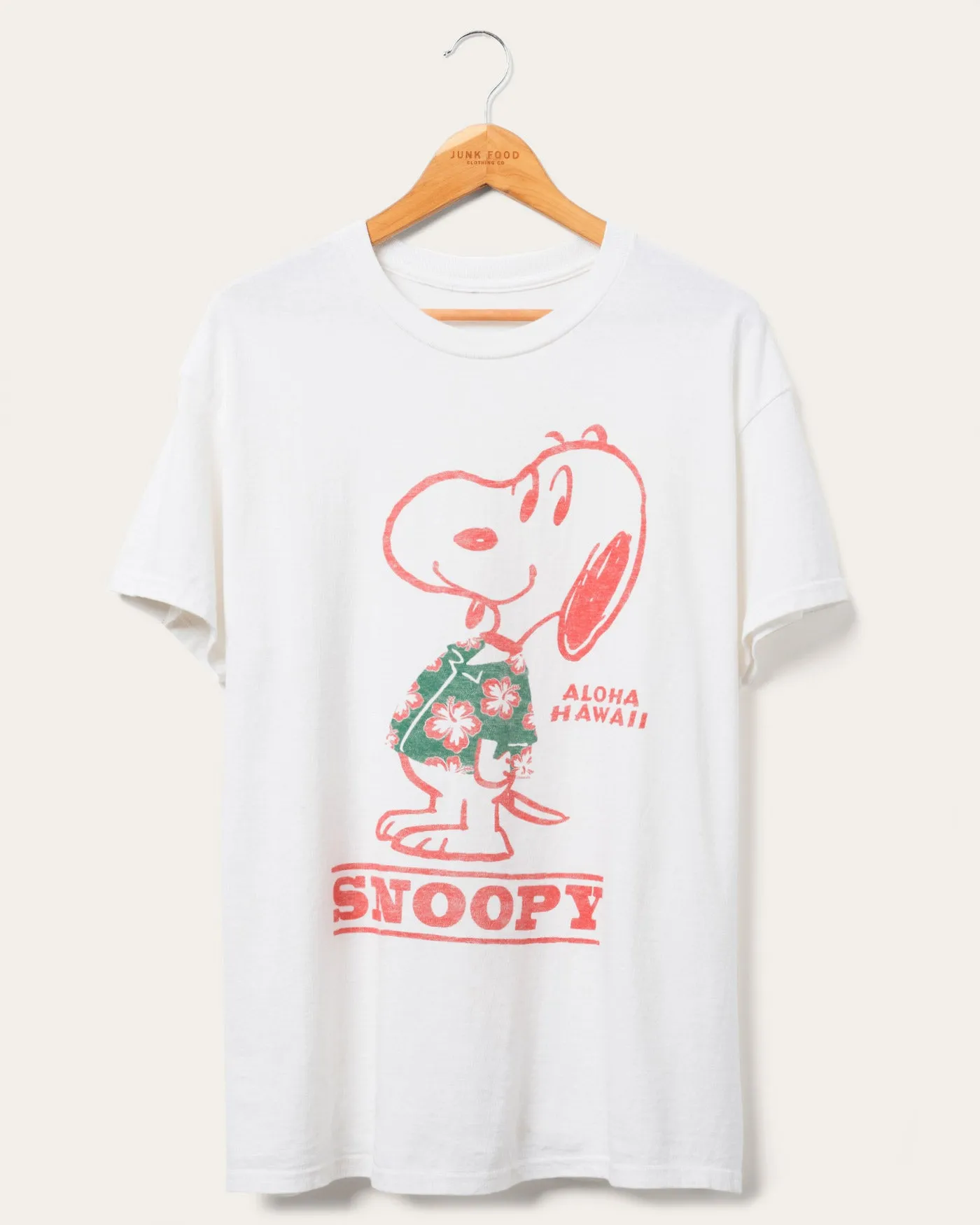 Snoopy Aloha Hawaii Flea Market Tee sold by Junk Food Clothing