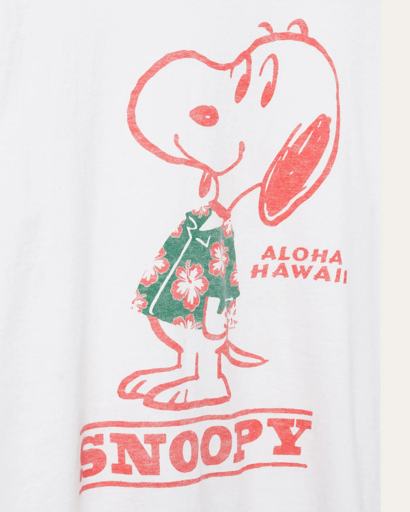 Snoopy Aloha Hawaii Flea Market Tee sold by Junk Food Clothing product image thumbnail 4