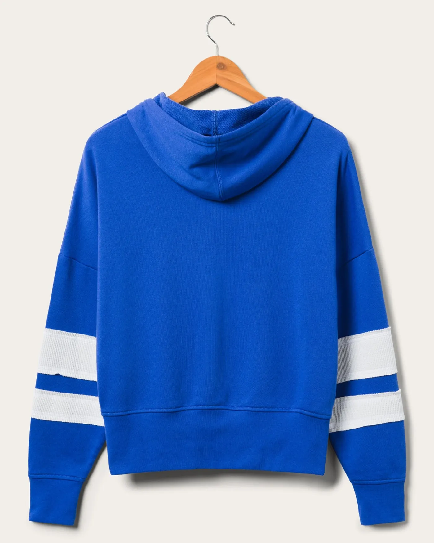 Women's Denver Broncos Stripe Fleece sold by Junk Food Clothing product image thumbnail 2