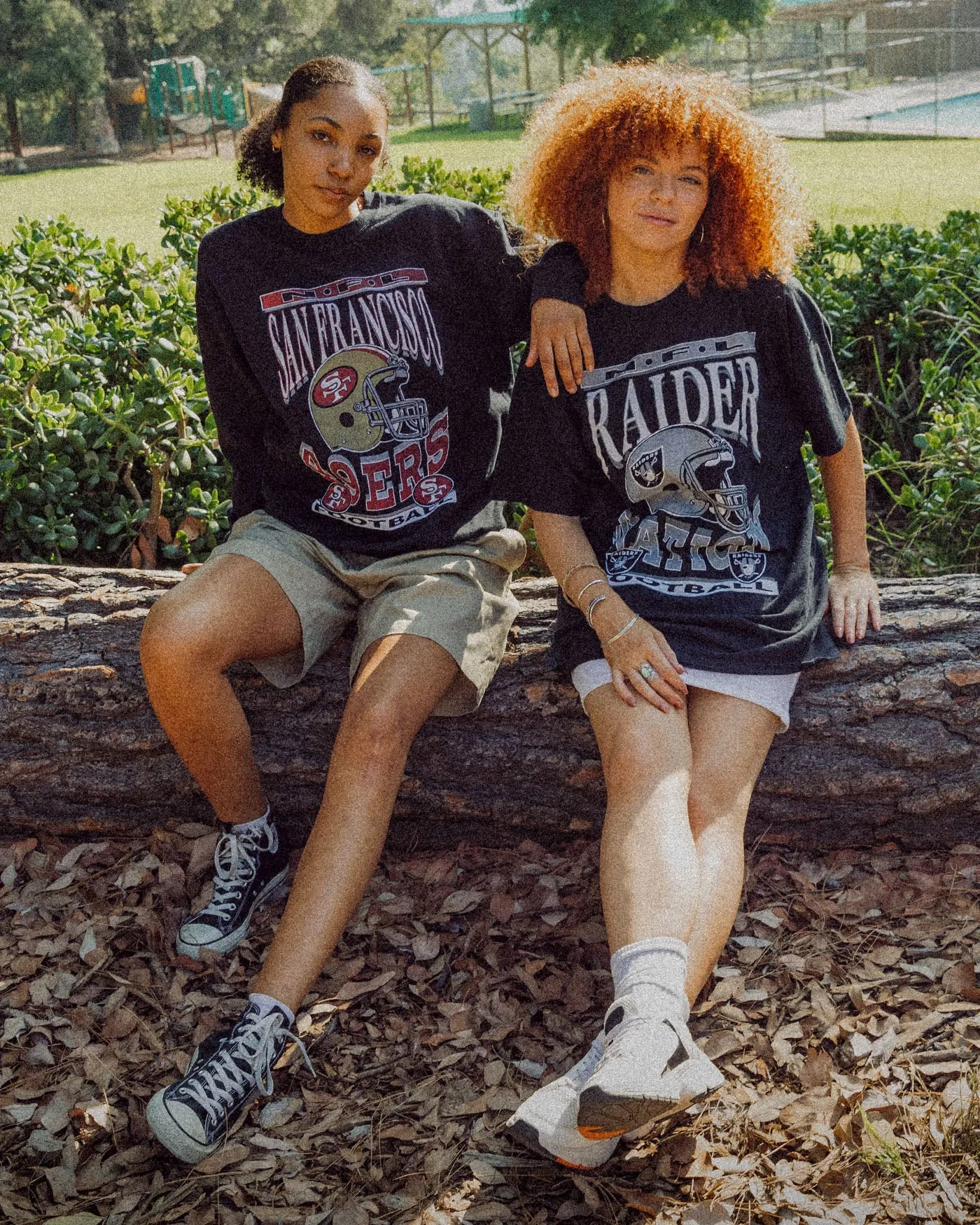 San Francisco 49ers Helmet Flea Market Crew sold by Junk Food Clothing product image thumbnail 2