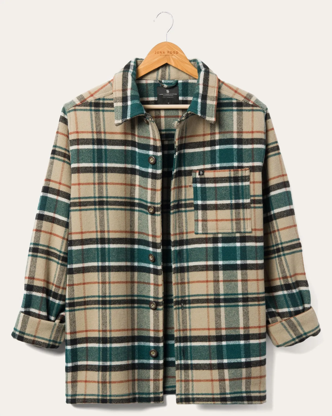 Luca Long Sleeve One Pocket Jacket sold by Junk Food Clothing