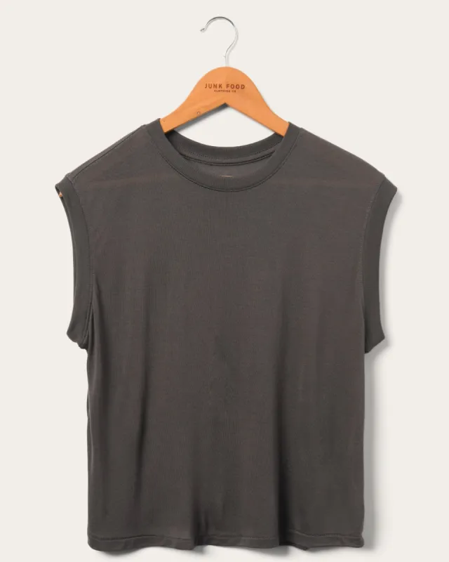 Women's Vintage Tissue Muscle Tank sold by Junk Food Clothing