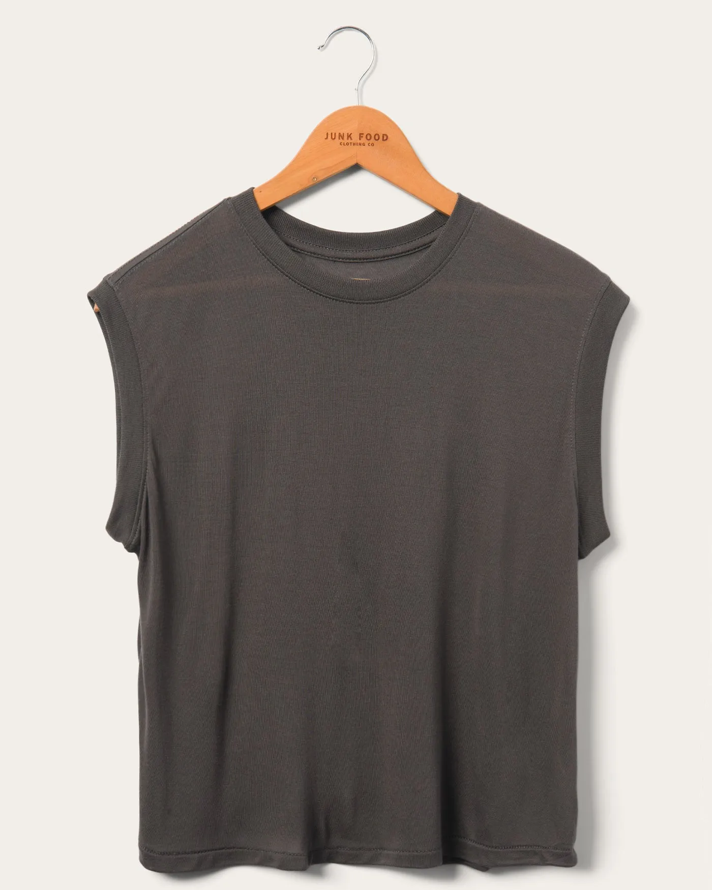 Women's Vintage Tissue Muscle Tank sold by Junk Food Clothing