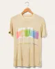 Women's Hawaii Palm Trees Vintage Tissue Tee sold by Junk Food Clothing