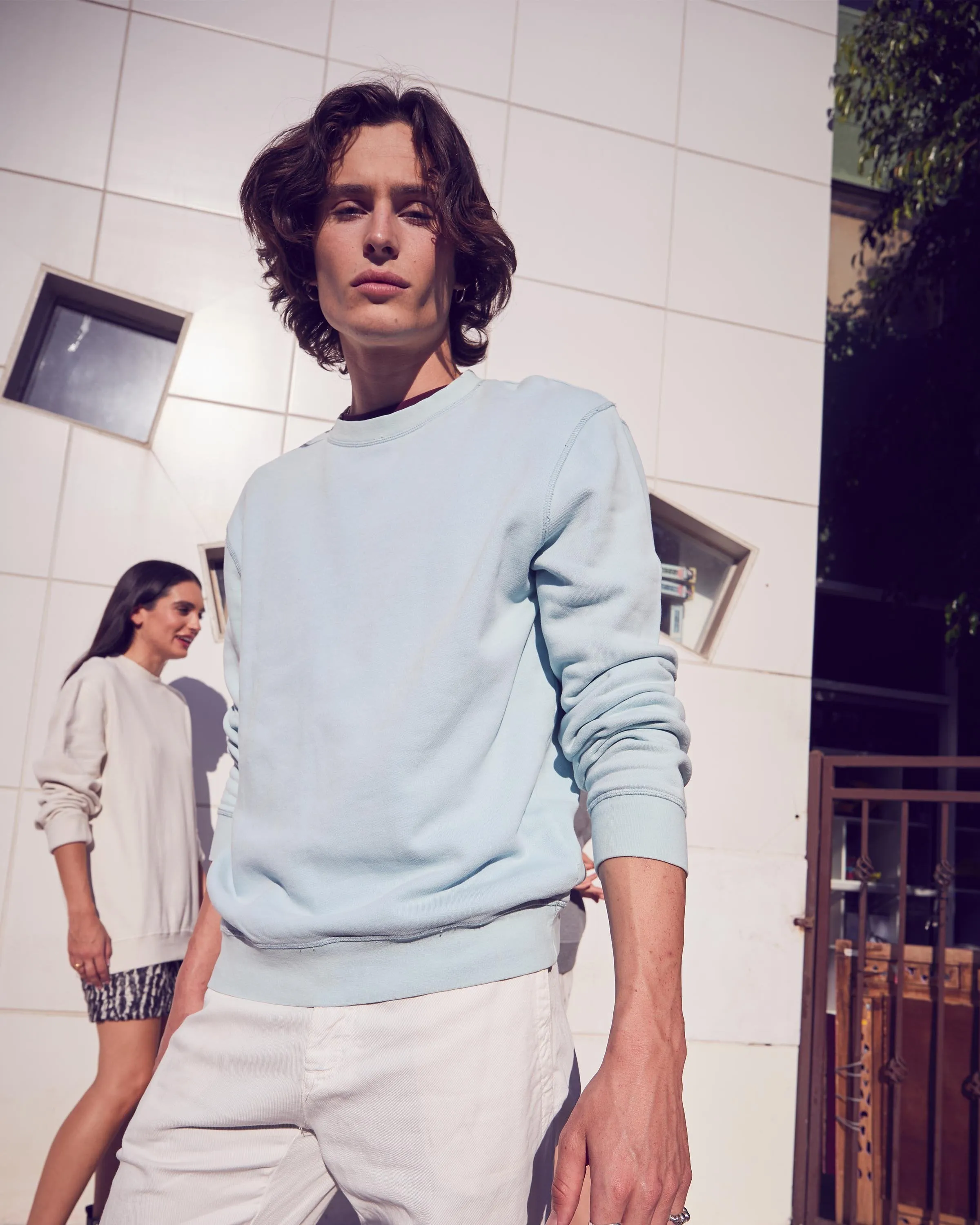 French Terry Crew sold by Junk Food Clothing