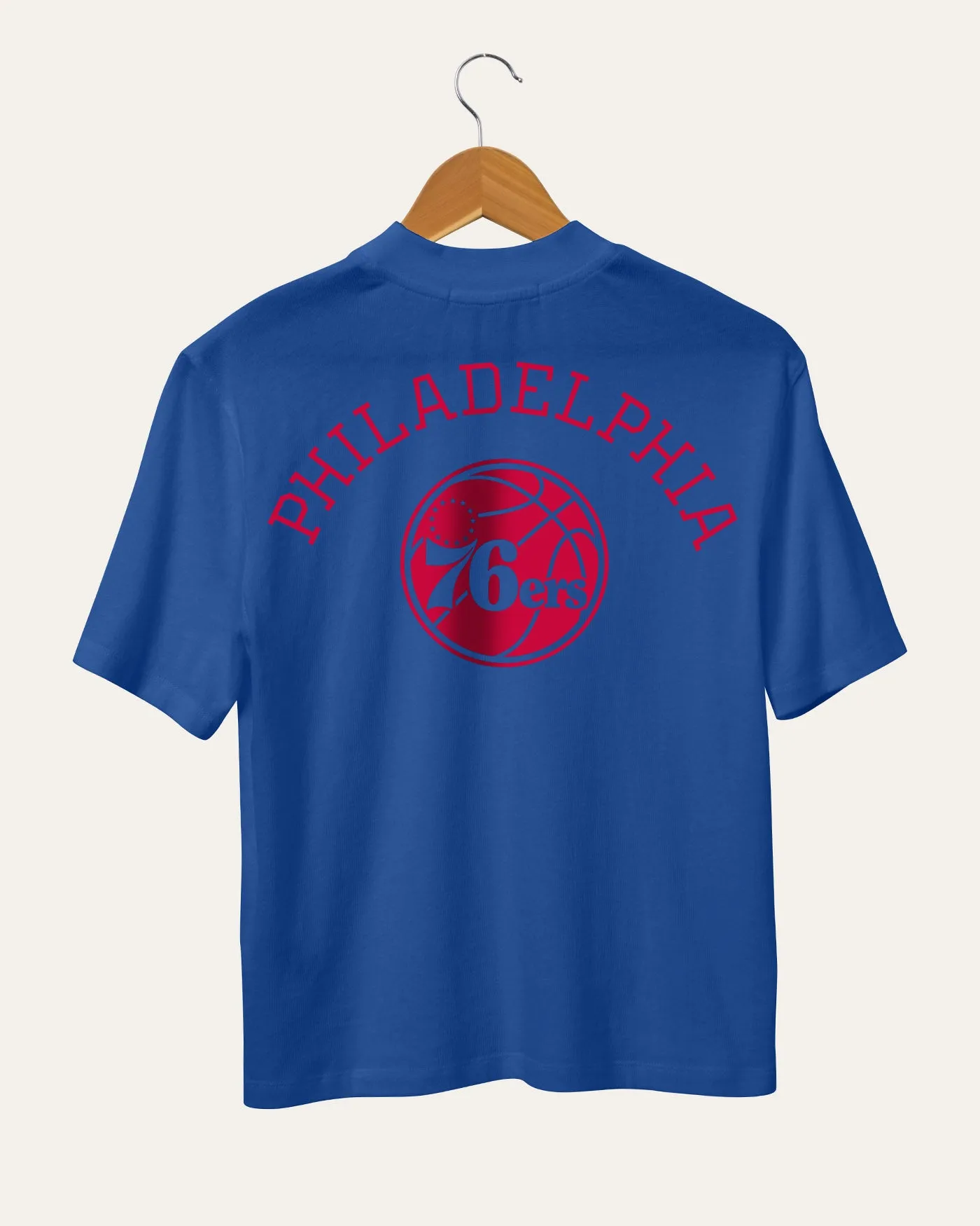 Women's NBA Philadelphia 76ers Mock Neck Tee sold by Junk Food Clothing product image thumbnail 2