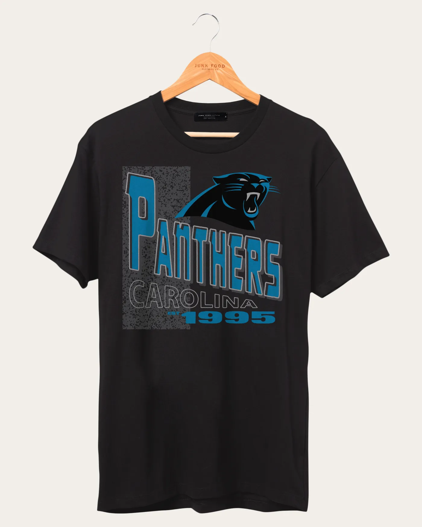 NFL Carolina Panthers Classic Fan Tee sold by Junk Food Clothing