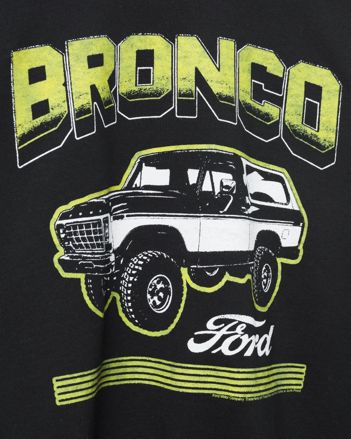 Bronco Powered By Ford Flea Market Fleece sold by Junk Food Clothing product image thumbnail 3