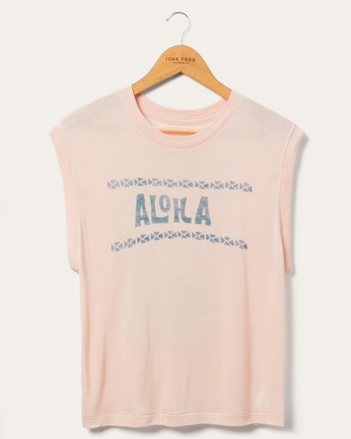 Women's Junk Food Aloha Vintage Tissue Tank sold by Junk Food Clothing