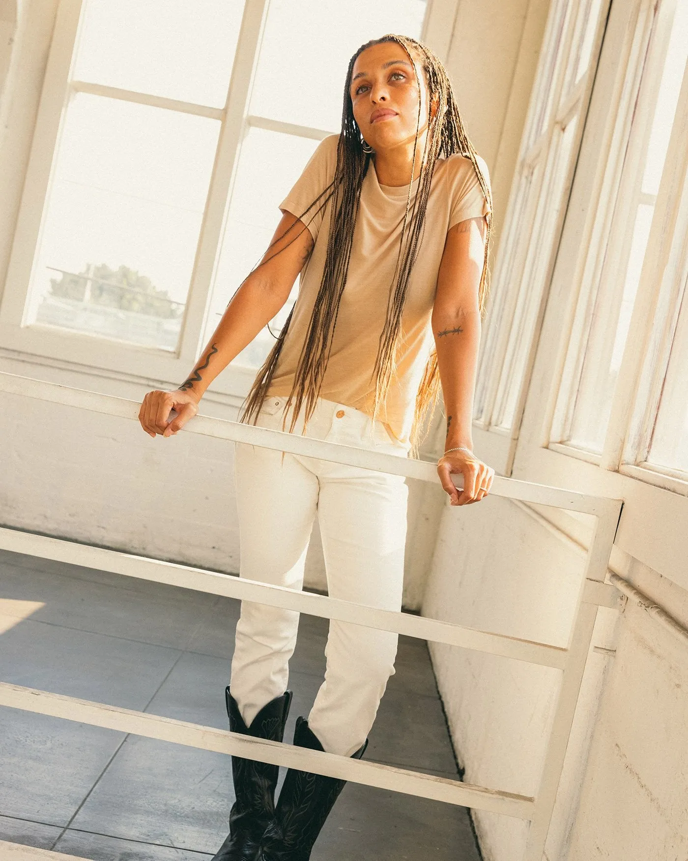 Women's Vintage Tissue Tee sold by Junk Food Clothing product image thumbnail 4