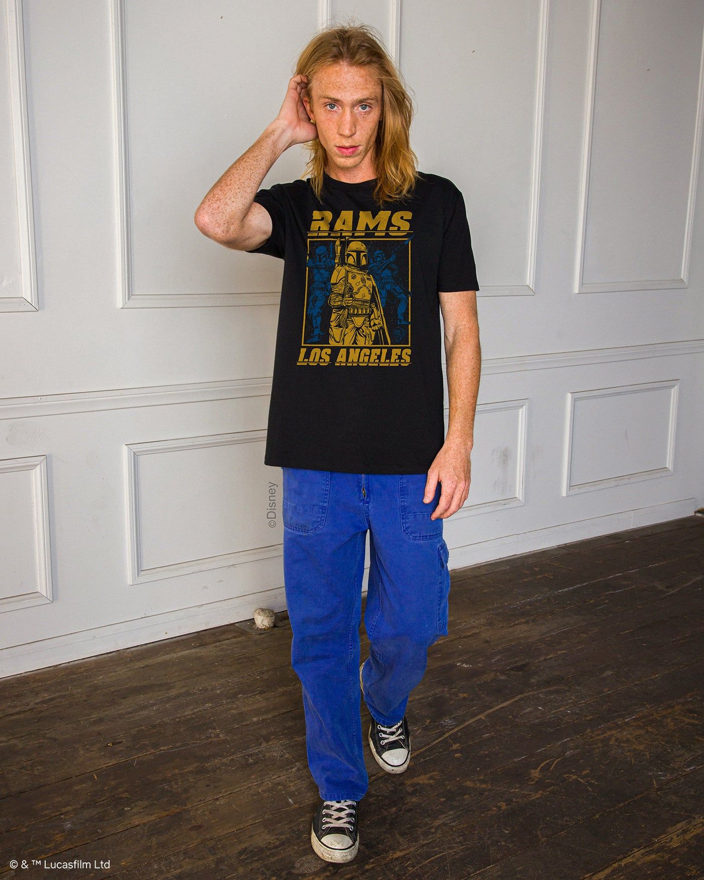 Rams Star Wars™ Boba Fett Showdown Tee sold by Junk Food Clothing product image thumbnail 2