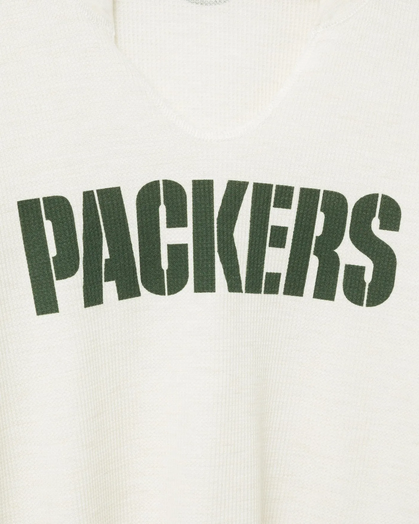 Women's Green Bay Packers Sunday Crop Thermal sold by Junk Food Clothing product image thumbnail 3