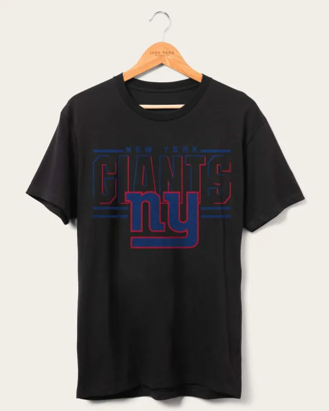NFL Giants Slogan Fan Tee made by Junk Food Clothing