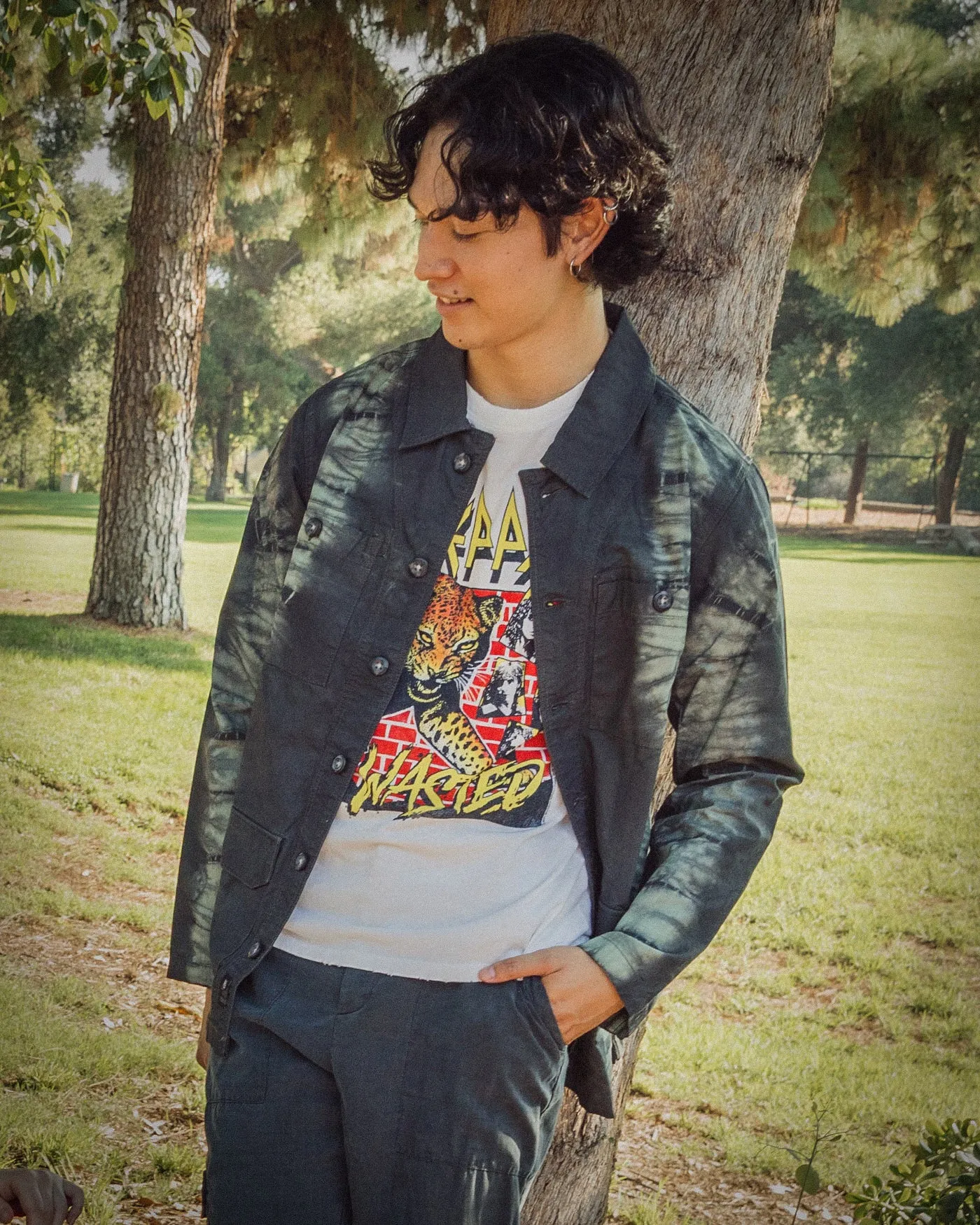 Def Leppard Wasted Vintage Tee sold by Junk Food Clothing product image thumbnail 3