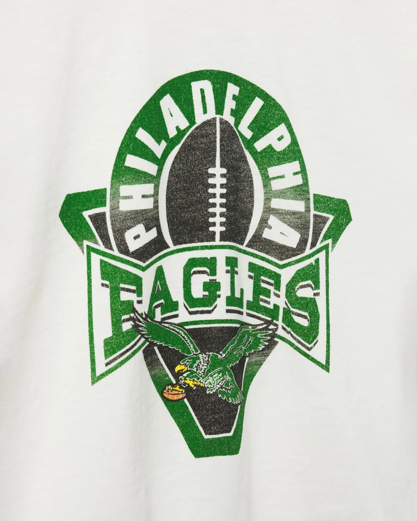 Women's Philadelphia Eagles Mock Neck Crop Tee sold by Junk Food Clothing product image thumbnail 4