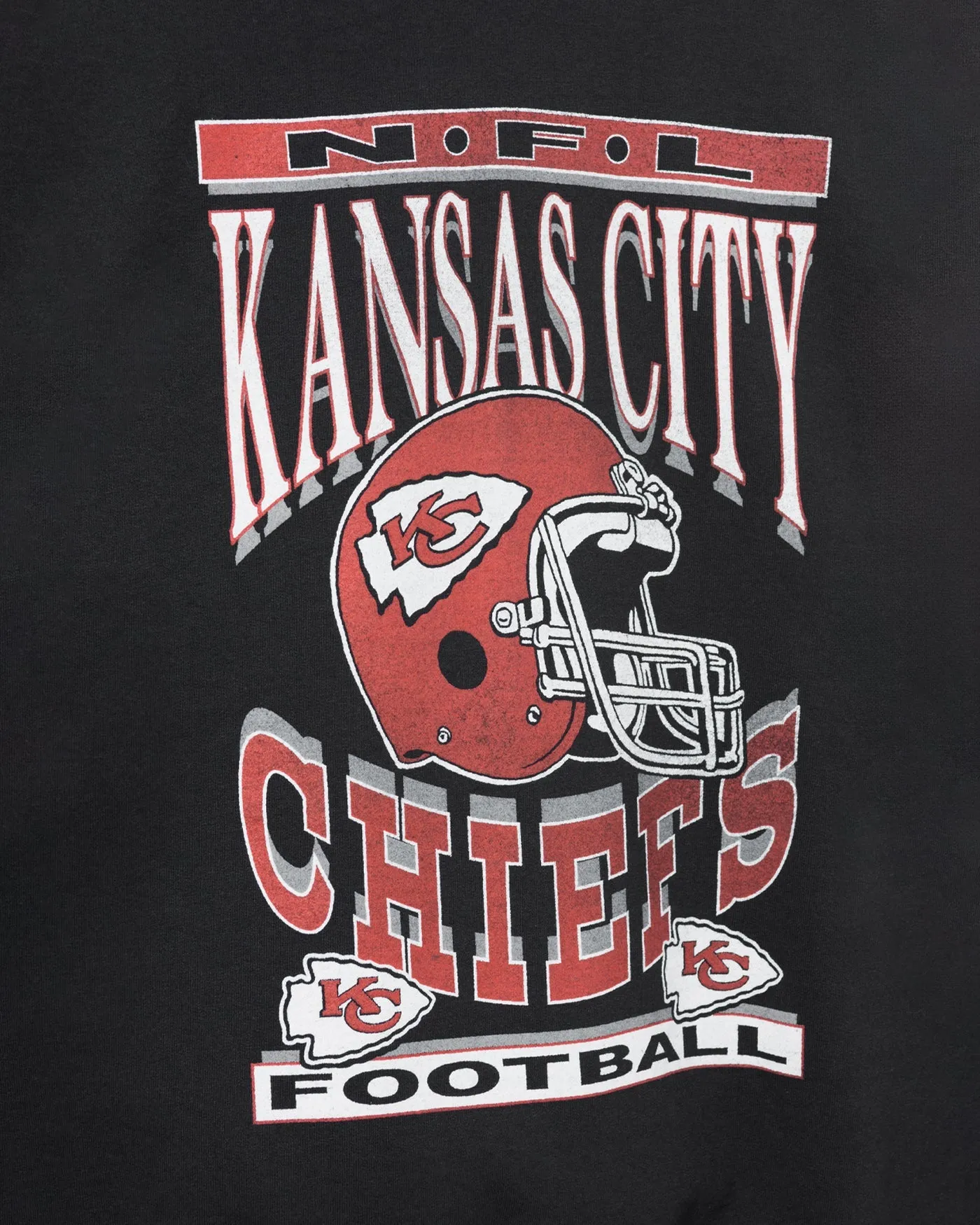 Kansas City Chiefs Helmet Flea Market Crew sold by Junk Food Clothing product image thumbnail 5