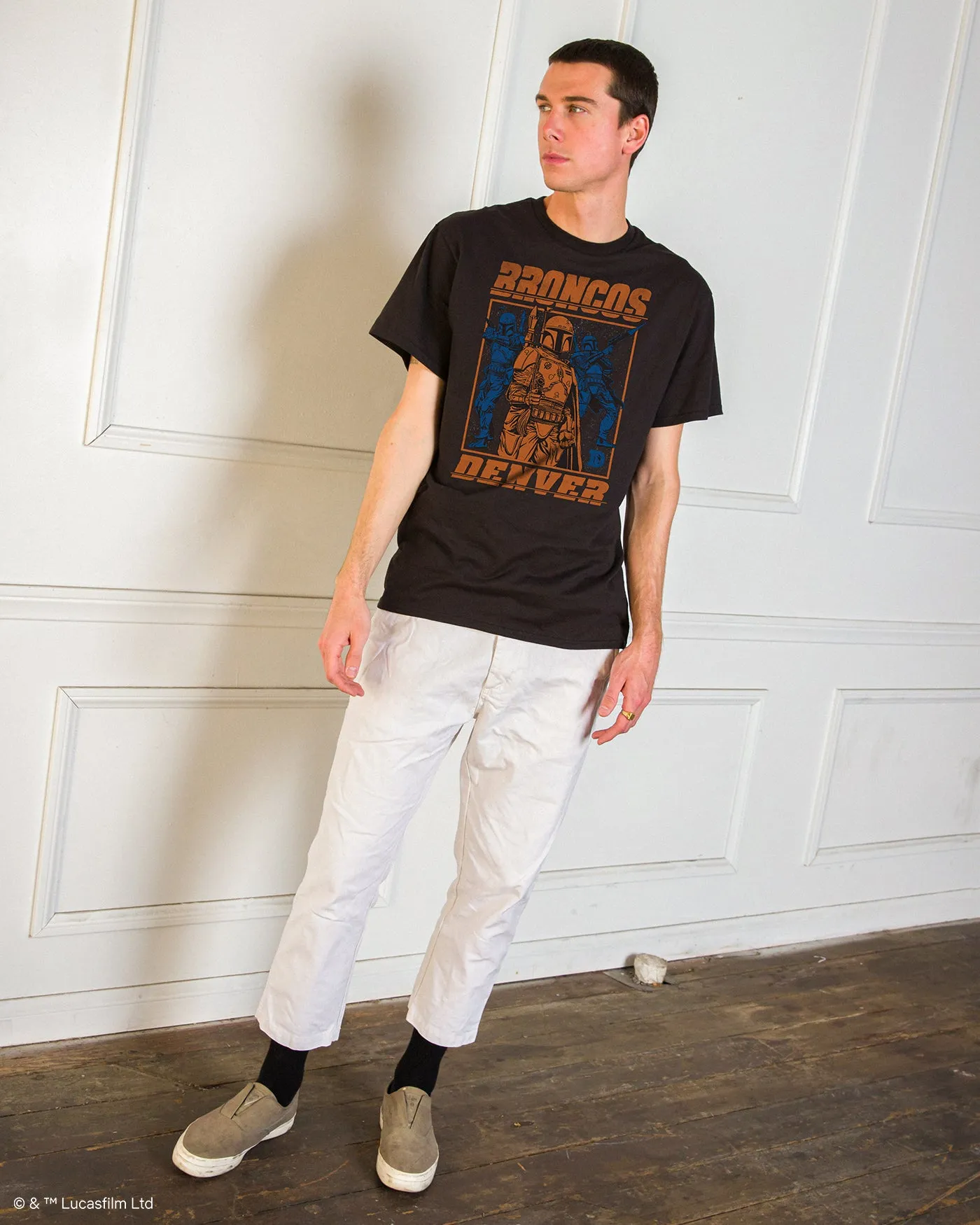 Broncos Star Wars��� Boba Fett Showdown Tee sold by Junk Food Clothing product image thumbnail 2