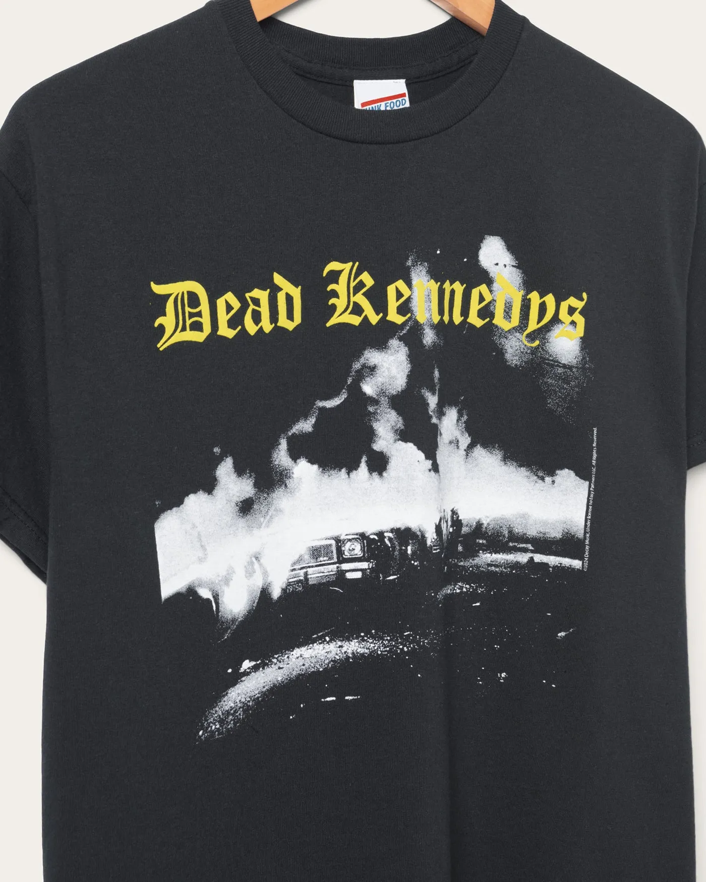 Dead Kennedys On Fire Flea Market Tee sold by Junk Food Clothing product image thumbnail 3