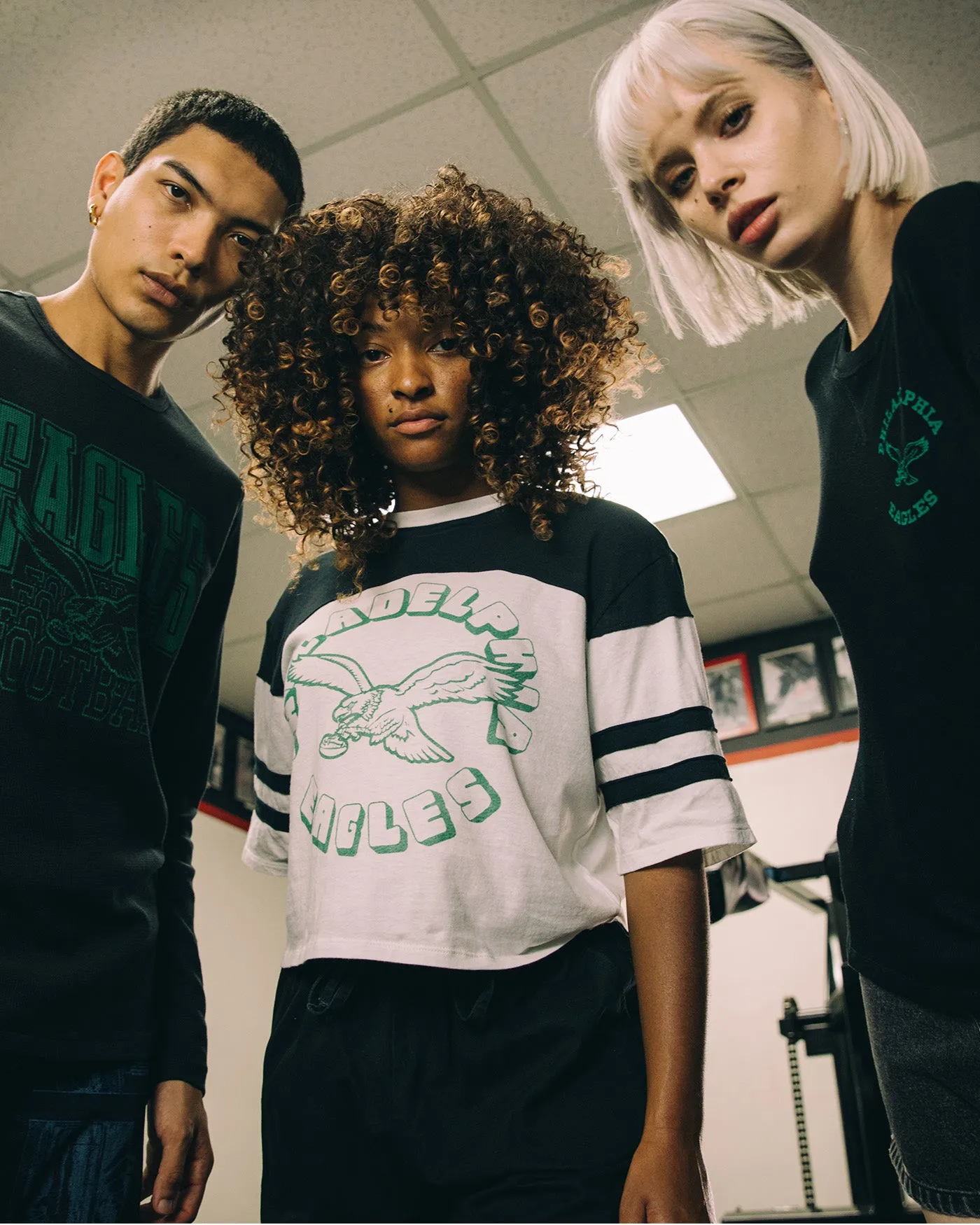 Womens Eagles Hail Mary Tee sold by Junk Food Clothing product image thumbnail 2