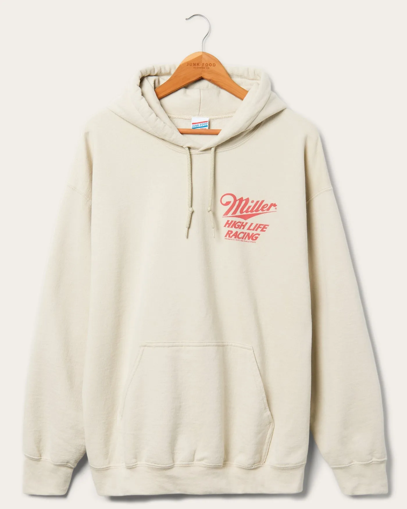 Miller High Life Champ in Champagne Flea Market Hoodie sold by Junk Food Clothing