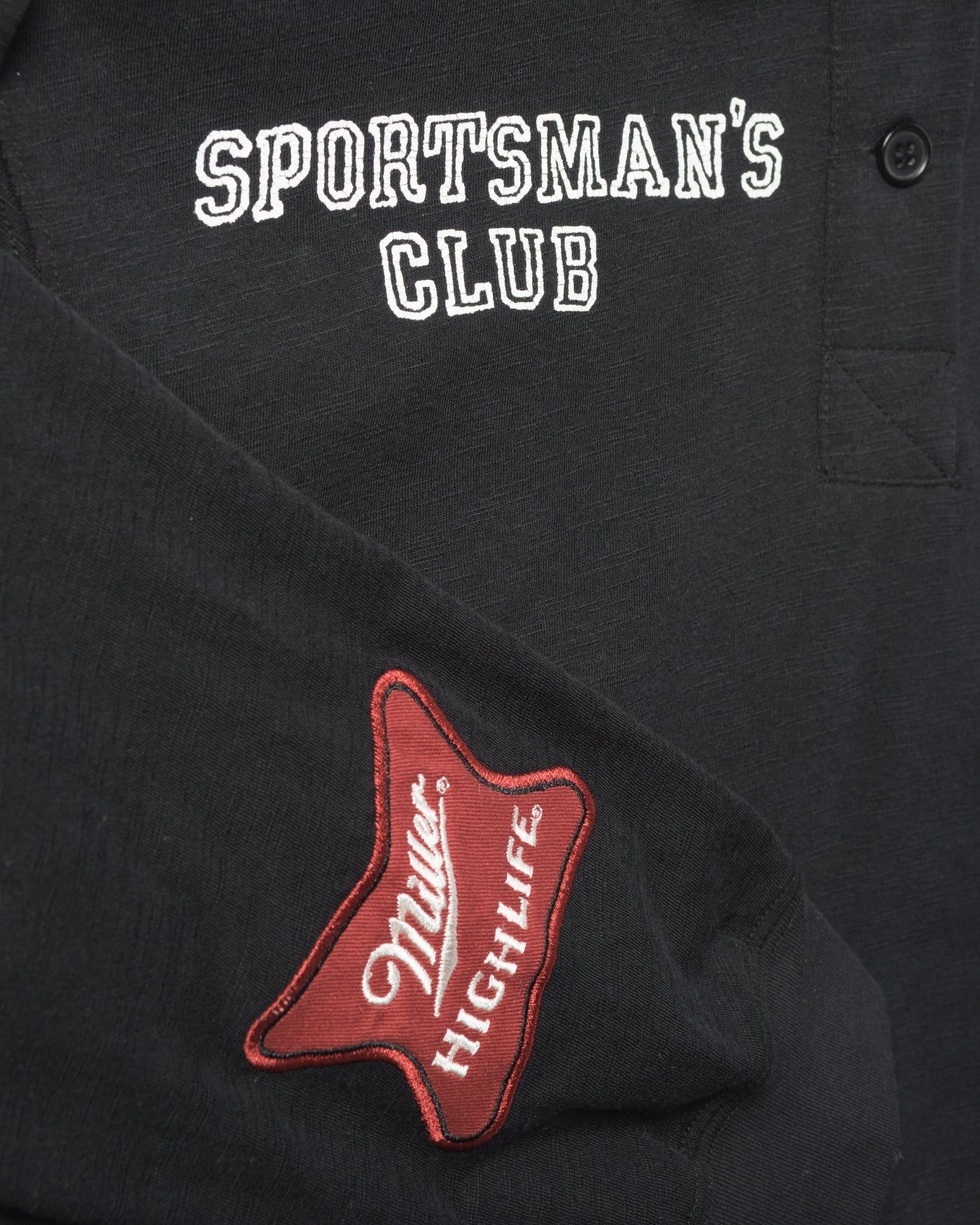 Women's Miller High Life Sportsman's Club Cropped Rugby Long Sleeve Tee sold by Junk Food Clothing product image thumbnail 4