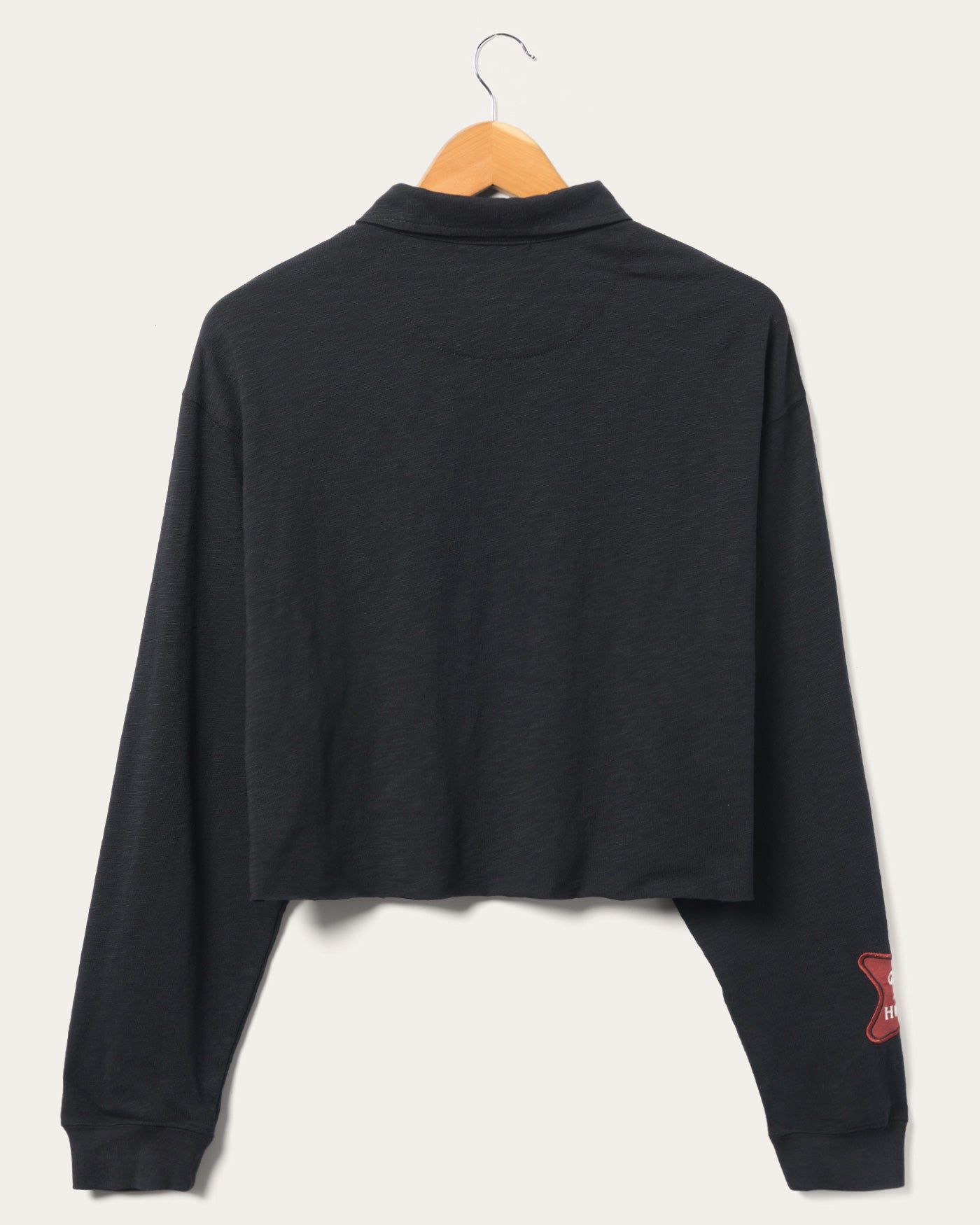 Women's Miller High Life Sportsman's Club Cropped Rugby Long Sleeve Tee sold by Junk Food Clothing product image thumbnail 3