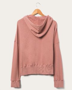 Women's French Terry Crop Hoodie sold by Junk Food Clothing
