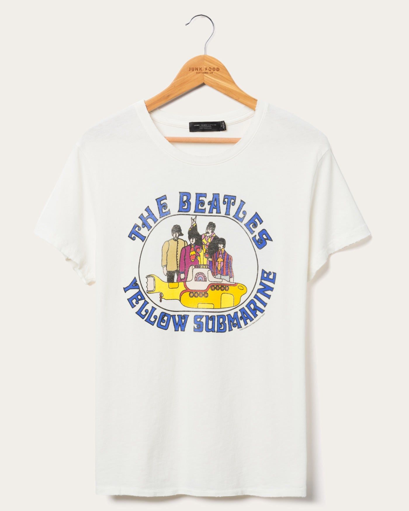Women's The Beatles We All Live Vintage Tee sold by Junk Food Clothing