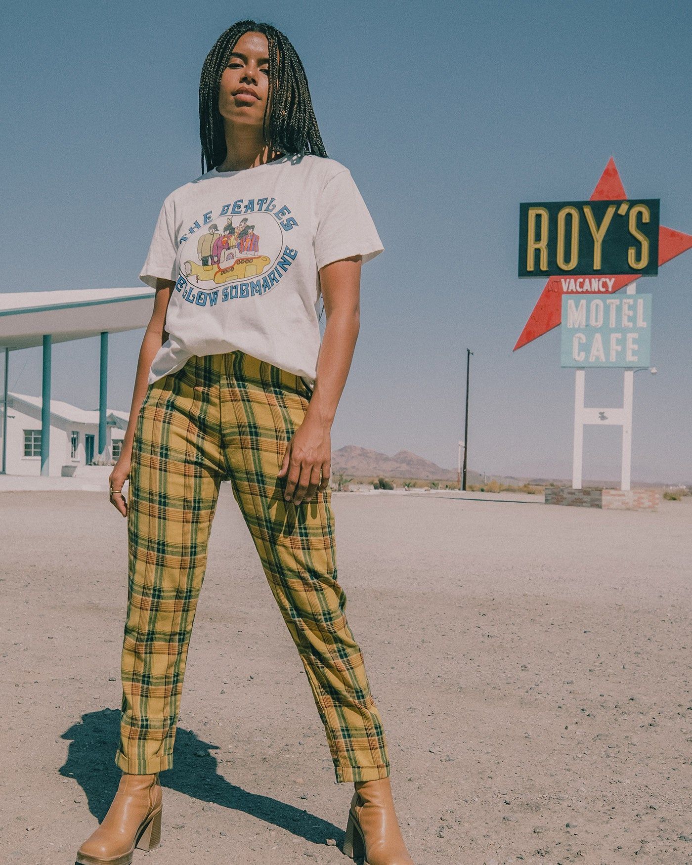 Women's The Beatles We All Live Vintage Tee sold by Junk Food Clothing product image thumbnail 2